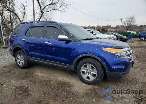 2013 Ford Explorer из США, поврежденный, VIN 1FM5K8B87DGA49514